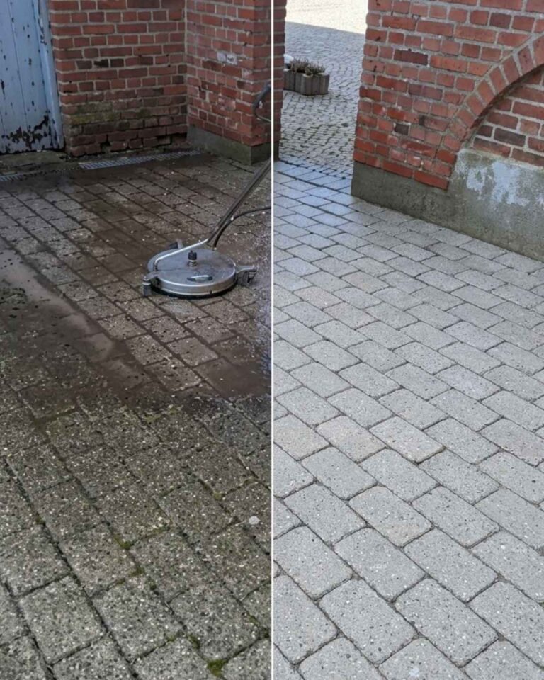 Fliserens før og efter fyn