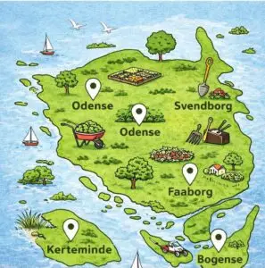 havemand på fyn